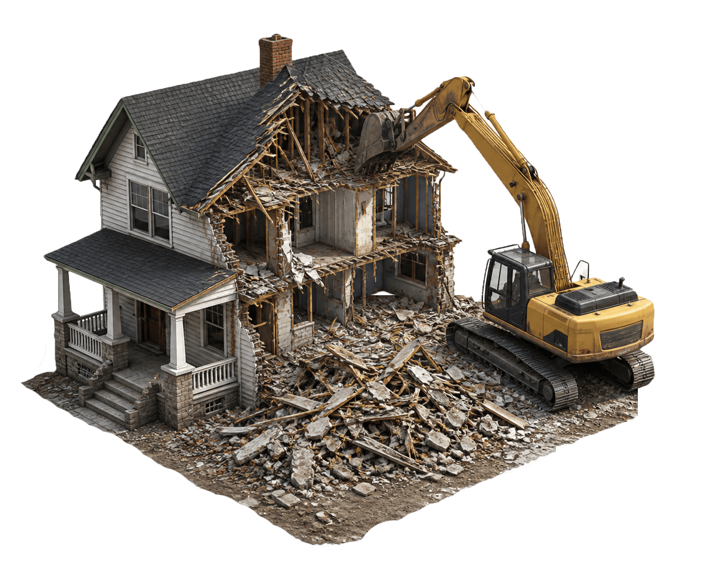 Demolition illustration