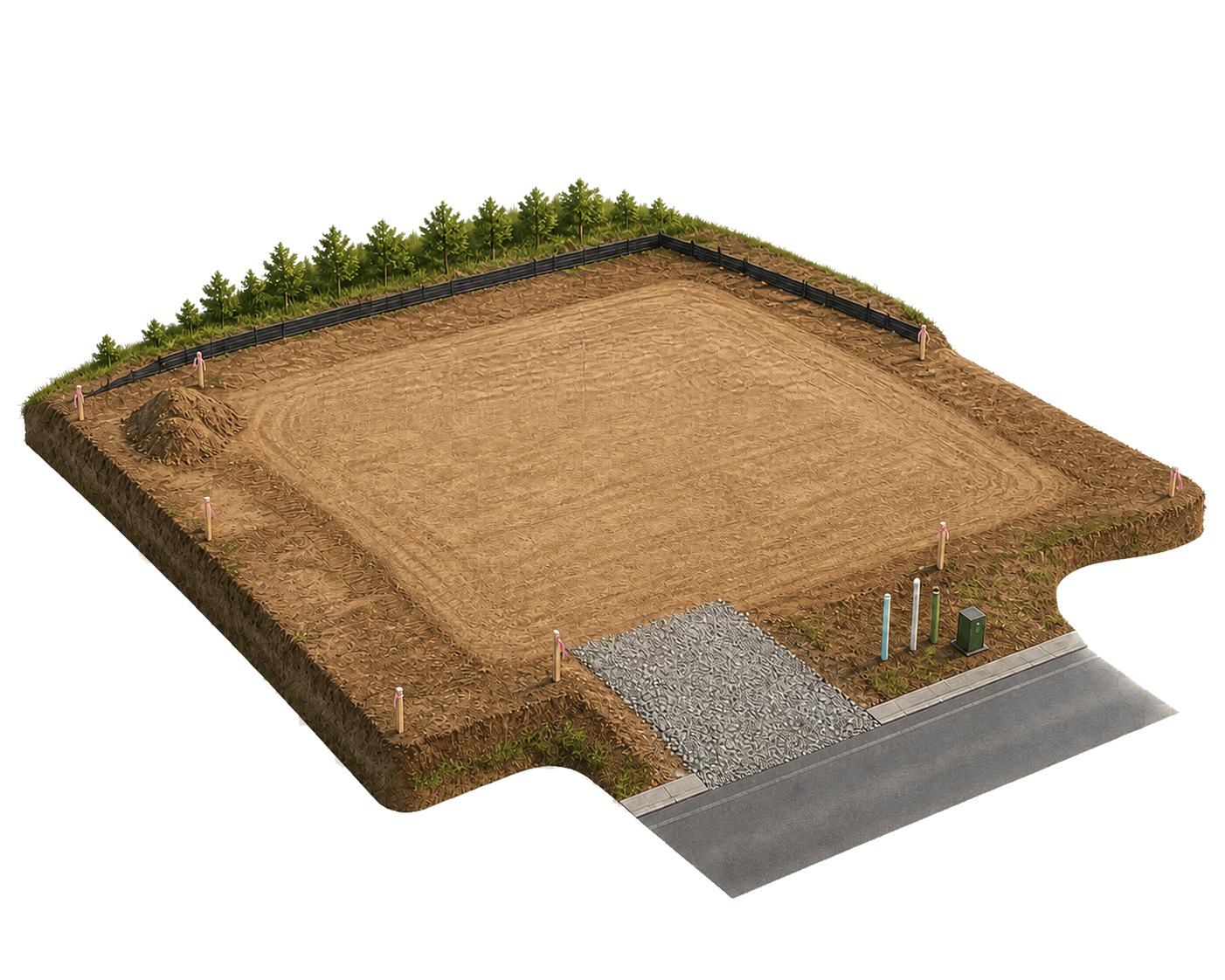 Site Preparation illustration